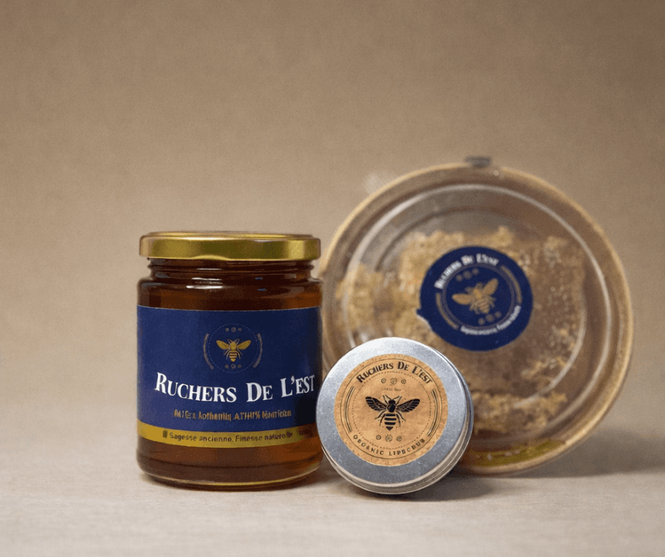 Ruchers de l'Est Products advertisement